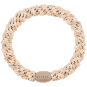 KKNEKKI Haargummi Mix Powder Beige Glitter